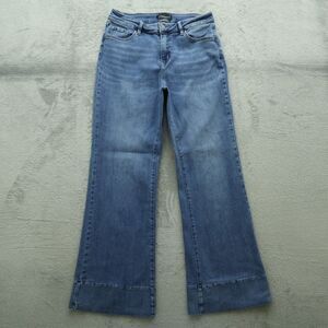 Flying Banana Jeans Women's Size 10L Blue High-Rise Flare Denim 32" Inseam